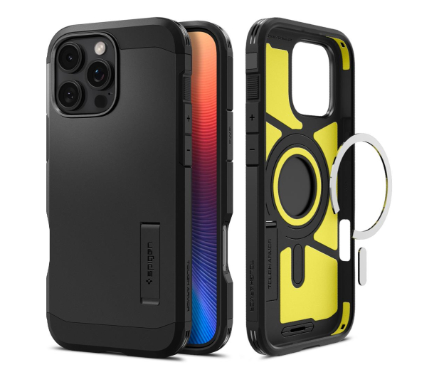 SPIGEN Tough Armor Mag Magsafe do iPhone 16 Pro Black ACS08146 - 1279659 - zdjęcie 2